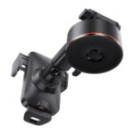 Baseus - Car Holder with Wireless Charging Wisdom Alignment (CGZX000101) - for Dashboard, Windshield, 15W- Black – Image 3