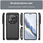 Techsuit - Carbon Silicone - Honor Magic7 Pro - Black – Image 4
