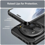 Techsuit - Carbon Silicone - Honor Magic7 Pro - Black – Image 5