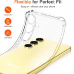 Techsuit - Shockproof Clear Silicone - Samsung Galaxy S25 - Clear – Image 5