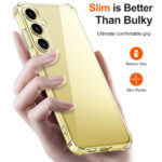 Techsuit - Shockproof Clear Silicone - Samsung Galaxy S25 - Clear – Image 4