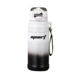 Techsuit - Thermos (THM9) - Sports Water Cup, 316 Stainless Steel Double-Layer, 680ml - White