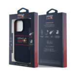 Red Bull Racing - Silicone Horizontal Centered Logo MagSafe (RBHMP16L24SIHSRV) - iPhone 16 Pro - Navy – Image 6