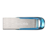 SanDisk - Memory Stick (SDCZ73-128G-G46B) - USB 3.0 FlashDrive, 128GB, 150MB/s - Grey / Blue – Image 2