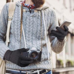 Techsuit - Gloves (ST0015) - from Alpaca Wool, Size 21cm - Black – Image 3