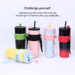 Techsuit - Thermos (THM7) - Car Cup, Single Pipette, Stainless Steel 316, 710ml - Pink – Image 4