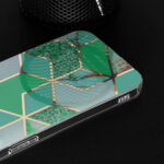 Techsuit - Marble Series - iPhone 14 Plus - Green Hex – Image 4