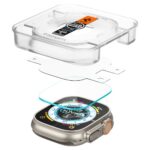 Spigen - Glas.tR EZ Fit (2 pack) - Apple Watch Ultra / Ultra 2 - Clear – Image 2
