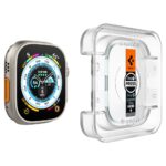 Spigen - Glas.tR EZ Fit (2 pack) - Apple Watch Ultra / Ultra 2 - Clear – Image 3
