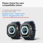 Spigen - Glas.tR EZ Fit (2 pack) - Apple Watch Ultra / Ultra 2 - Clear – Image 6