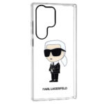Karl Lagerfeld - Hardcase Transparent (KLHCS23LHNIKTCT) - Samsung Galaxy S23 Ultra - Ikonik Karl Lagerfeld – Image 2