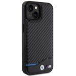 BMW - Leather Carbon (BMHCP15S22NBCK) - iPhone 15 - Black – Image 5