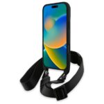 BMW - Leather M Edition Carbon Stripe & Strap (BMHCP16X23PSCCK) - iPhone 16 Pro Max - Black – Image 6