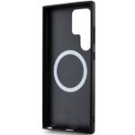 BMW - Leather Carbon Tricolor Line MagSafe (BMHMS24L23PUDTK) - Samsung Galaxy S24 Ultra - Black – Image 3