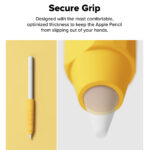 Ringke - Silicone Drafting Grip Holder - for Apple Pencil, Easy to Attach, Durable Elasticity - Black – Image 4