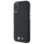 BMW - Leather M Smooth Full Wrapped Metal MagSafe (BMHMP16S23PMWK) - iPhone 16 - Black – Image 5