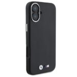 BMW - Leather M Smooth Full Wrapped Metal MagSafe (BMHMP16S23PMWK) - iPhone 16 - Black – Image 6