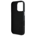 BMW - Leather M Smooth Full Wrapped Metal (BMHCP16L23PMWK) - iPhone 16 Pro - Black – Image 4
