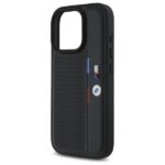 BMW - Hardcase M Perforated Tricolor Detail Line (BMHCP16X23PUPVK) - iPhone 16 Pro Max - Black – Image 5