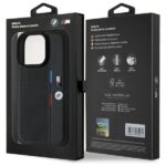 BMW - Hardcase M Perforated Tricolor Detail Line (BMHCP16X23PUPVK) - iPhone 16 Pro Max - Black – Image 7