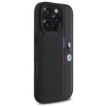BMW - Hardcase M Perforated Tricolor Detail Line (BMHCP16X23PUPVK) - iPhone 16 Pro Max - Black – Image 4