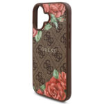Guess - Hardcase 4G Flower Print MagSafe (GUHMP16SP4ROPEMCW) - iPhone 16 - Brown – Image 3