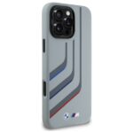BMW - Hardcase Silicone Turning Lines MagSafe (BMHMP16X23SLIG) - iPhone 16 Pro Max - Grey – Image 2