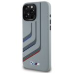 BMW - Hardcase Silicone Turning Lines MagSafe (BMHMP16X23SLIG) - iPhone 16 Pro Max - Grey – Image 6