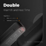Ocoopa - Hand Warmer UT2s (UT2S-GY) - Type-C, with Power Bank, Electric, Magnetic Design, MagTwins, 2x 5000mAh - Grey – Image 6