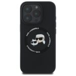 Karl Lagerfeld - Silicone MagSafe (KLHMP16XSKCHTCK) - iPhone 16 Pro Max - Karl&Choupette Head – Image 2