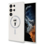 Karl Lagerfeld - IML MagSafe (KLHMS24LHFCKNOT) - Samsung Galaxy S24 Ultra - Transparent Ikonik