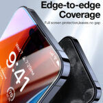 Torras - GlassGo Epic Privacy - iPhone 15 Pro Max - Black – Image 3