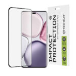 Techsuit - 111D Full Cover / Full Glue Glass / 3D Curved Screen - Honor Magic7 Lite / X9c - Black