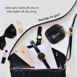Guess - 4G Charm Collection (GUA4G4GSMK) - Apple AirPods 4 - Black – Image 5