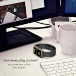 Techsuit - Watchband QuickFit 20mm (W012) - Instinct 2S/2S Solar/Approach S70 42mm/fenix 7S Pro Sapphire Solar - Silver – Image 3