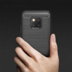 Techsuit - Carbon Silicone - Huawei Mate 20 Pro - Black – Image 4