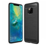 Techsuit - Carbon Silicone - Huawei Mate 20 Pro - Black