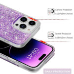 Techsuit - Sparkly Glitter - Samsung Galaxy A26 5G - White – Image 2