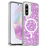 Techsuit - Sparkly Glitter MagSafe - Samsung Galaxy A36 5G / A56 5G - Magenta