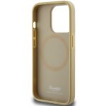 Hello Kitty - Hardcase Leather Kitty Head MagSafe (HKHMP14XPGHCKD) - iPhone 14 Pro Max - Gold – Image 4