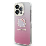 Hello Kitty - Hardcase IML Gradient Electrop Kitty Head (HKHCP15XHDGKEP) - iPhone 15 Pro Max - Pink – Image 2
