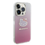 Hello Kitty - Hardcase IML Gradient Electrop Kitty Head (HKHCP15XHDGKEP) - iPhone 15 Pro Max - Pink – Image 5
