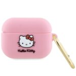Hello Kitty - Silicone 3D Kitty Head (HKAP3DKHSP) - for Apple AirPods Pro 1 - Pink