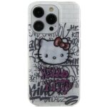 Hello Kitty - Hardcase IML Kitty On Bricks Graffiti (HKHCP15SHDGPHT) - iPhone 15 - White – Image 2