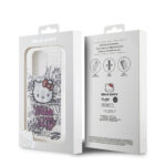 Hello Kitty - Hardcase IML Kitty On Bricks Graffiti (HKHCP15SHDGPHT) - iPhone 15 - White – Image 7