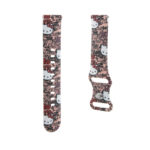 Hello Kitty - Strap Silicone Tags Graffiti (HKUWMSDGPTP) - Samsung Watch 4/5, Huawei Watch GT 3 (42mm)/GT 3 Pro (43mm) - Pink – Image 2