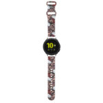 Hello Kitty - Strap Silicone Tags Graffiti (HKUWMSDGPTP) - Samsung Watch 4/5, Huawei Watch GT 3 (42mm)/GT 3 Pro (43mm) - Pink