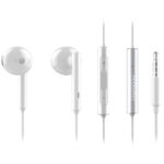 Huawei - Original Wired Earphones (AM115) - Jack 3.5mm with Microphone, Stereo - White (Blister Packing) – Image 7