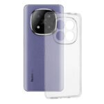 Techsuit - Clear Silicone - Xiaomi Redmi Note 14 Pro+ 5G - Transparent