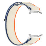 Techsuit - Watchband (W054) - Samsung Galaxy Watch Ultra 47mm - Orange / Beige – Image 3